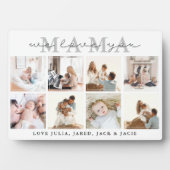 We Love You, Mama Plaque Fotoplaat (voorkant)
