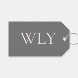 "We Love You" Minimalistische Gift Tag Cadeaulabel