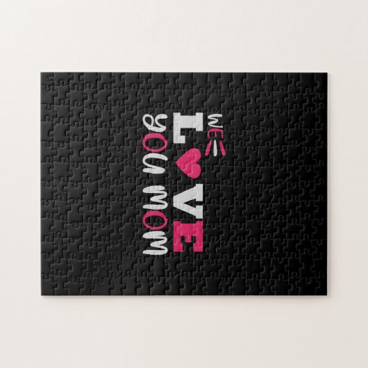 we love you mom legpuzzel (Horizontaal)