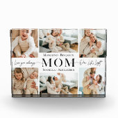 We Love You Mom Simple Mother Collage Keepsake Fotoblokken (Voorkant)