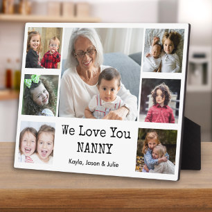 We Love You Nanny Kleinkinderen Namen 7 Foto Wit Fotoplaat