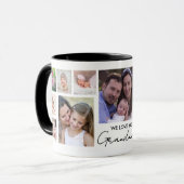 We Love You Oma 13 Foto Collage Wit Mok (Voorkant links)