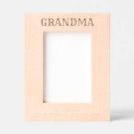 We Love You Oma Gegraveerde Lijstjes