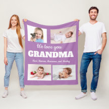 We Love You Oma Paars 4 Foto Kind Familie