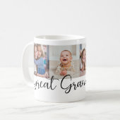 We Love you Oma Script 4 Foto Modern Koffiemok (Voorkant links)
