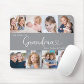 We Love you Oma Script 8 Foto Modern Muismat (Met muis)