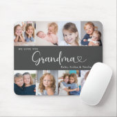 We Love you Oma Script 8 Foto Modern Muismat (Met muis)