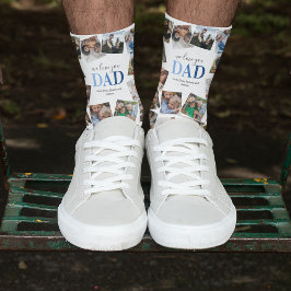 We Love You Papa Foto Collage Sokken