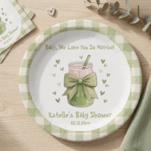 We Love You So Matcha Green Tea Baby Shower 