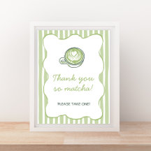 We Love You So Matcha Groene Baby Shower Welkom
