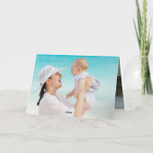 We Love You | Vaderdag Eigen Foto Bedankkaart (Achterkant)