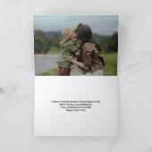 We Love You | Vaderdag Eigen Foto Bedankkaart (Binnen)