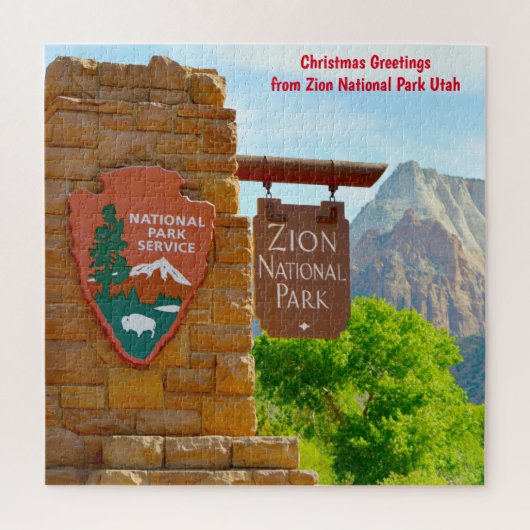 We Love Zion National Park Utah Legpuzzel (Verticaal)