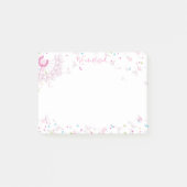We maakten een Wish Baby shower Post it Notes Plan (Voorkant)