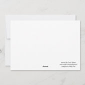 We Make a Good Match Valentine's Day flat card Feestdagenkaart (Achterkant)