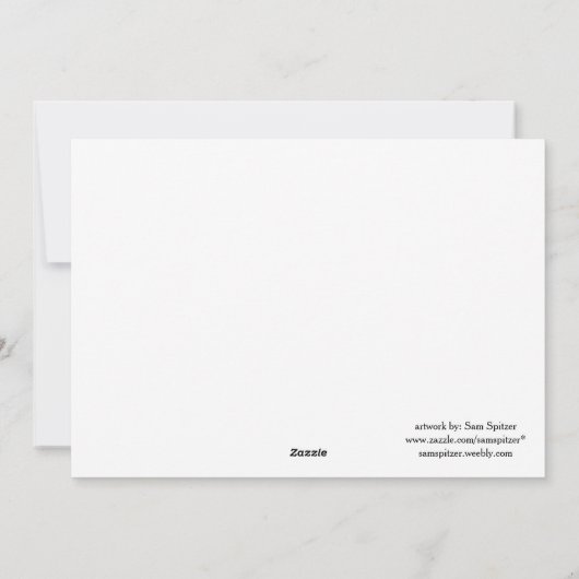 We Make a Good Match Valentine's Day flat card Feestdagenkaart (Achterkant)