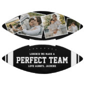 “We Make a Perfect Team” 4 Photo American Football (Panelen)