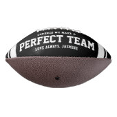 “We Make a Perfect Team” 4 Photo American Football (Gedraaid 270)
