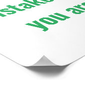 We maken allemaal fouten poster (Hoek)