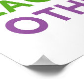 We maken deel uit van elkaars momenten waarop we a poster (Hoek)