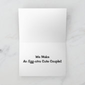 We maken een eitje-staartepaar. kaart (Binnen)