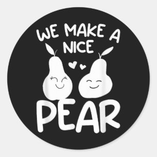We maken een mooi huwelijksvoorstel ronde sticker