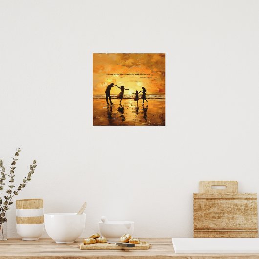 we maken er B van (deur 1042) Poster (Keuken)