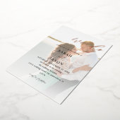 We maken fotokalligrafie-bruiloft folie uitnodiging (Gedraaid)