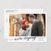 We maken foto's aankondigingskaart (Voorkant / Achterkant)