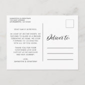 We maken foto's aankondigingskaart (Achterkant)