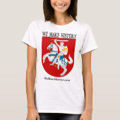 We maken geschiedenis t-shirt (Voorkant)