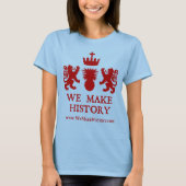 We maken geschiedenis t-shirt (Voorkant)