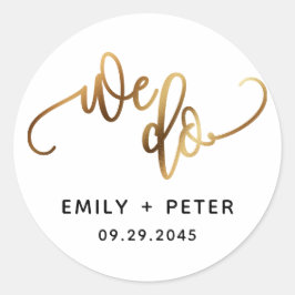We maken gouden zwarte liefdevolle schrijfband ronde sticker