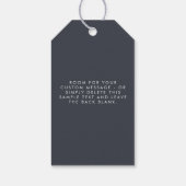 We maken moderne kalligrafie-weddenschap cadeaulabel (Achterkant)