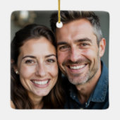 We maken nog steeds een bruiloft Jubileum foto Keramisch Ornament (Achterkant)