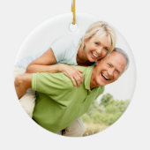 We maken nog steeds een bruiloft Jubileum foto Keramisch Ornament (Achterkant)