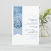 We maken nog steeds foto Jubileum uitnodiging (Staand voorkant)