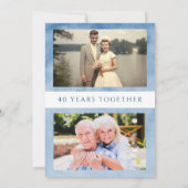 We maken nog steeds foto Jubileum uitnodiging (Achterkant)