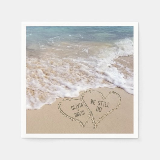 We maken nog steeds keihard met namen servet (Voorkant)