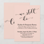 We maken nog steeds moderne kalligrafie, blozend J Kaart (Voorkant / Achterkant)