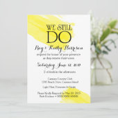 We maken nog steeds uitnodigingen voor trouwjubile (Staand voorkant)