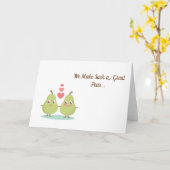 We maken zo'n geweldige peer kaart (Gele Bloem)