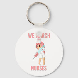 We marken voor verpleegkundigen - een prachtige ze sleutelhanger