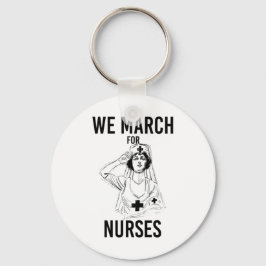 We marken voor verpleegkundigen -  verpleegsters sleutelhanger