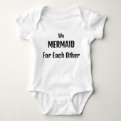 We "MERMAID" For Each Other Romper (Voorkant)