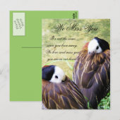 We Miss You_ Briefkaart (Voorkant / Achterkant)