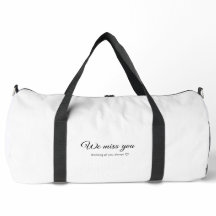 We Miss You Tote Tas – Minimalistische Esthetische