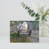 We Miss You Wyatt Briefkaart (Staand voorkant)