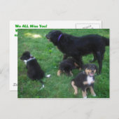 We missen je Briefkaart (Voorkant / Achterkant)