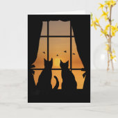 We missen je in het raam. kaart (Gele Bloem)